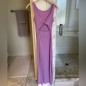 L Space Cut Out Maxi